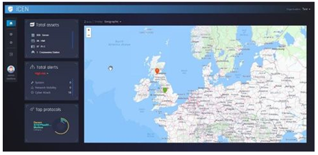 iCEN Monitor the cybersecurity of all your sites from a central location